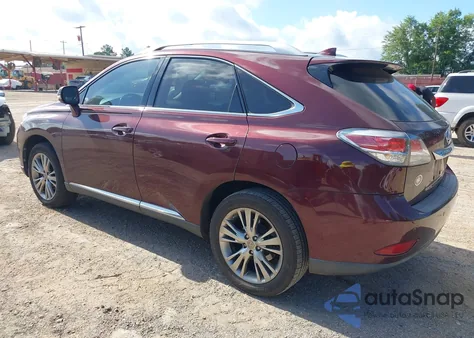 2014 Lexus Rx 350 from USA, damaged, VIN 2T2ZK1BA3EC145796
